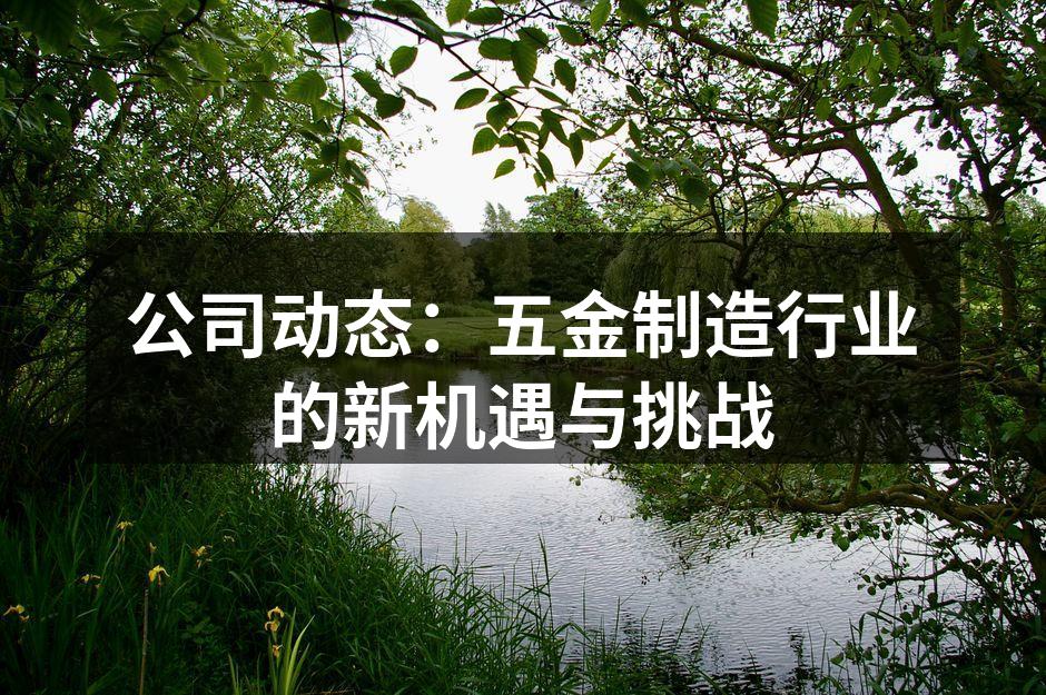 五金制造生产线全景